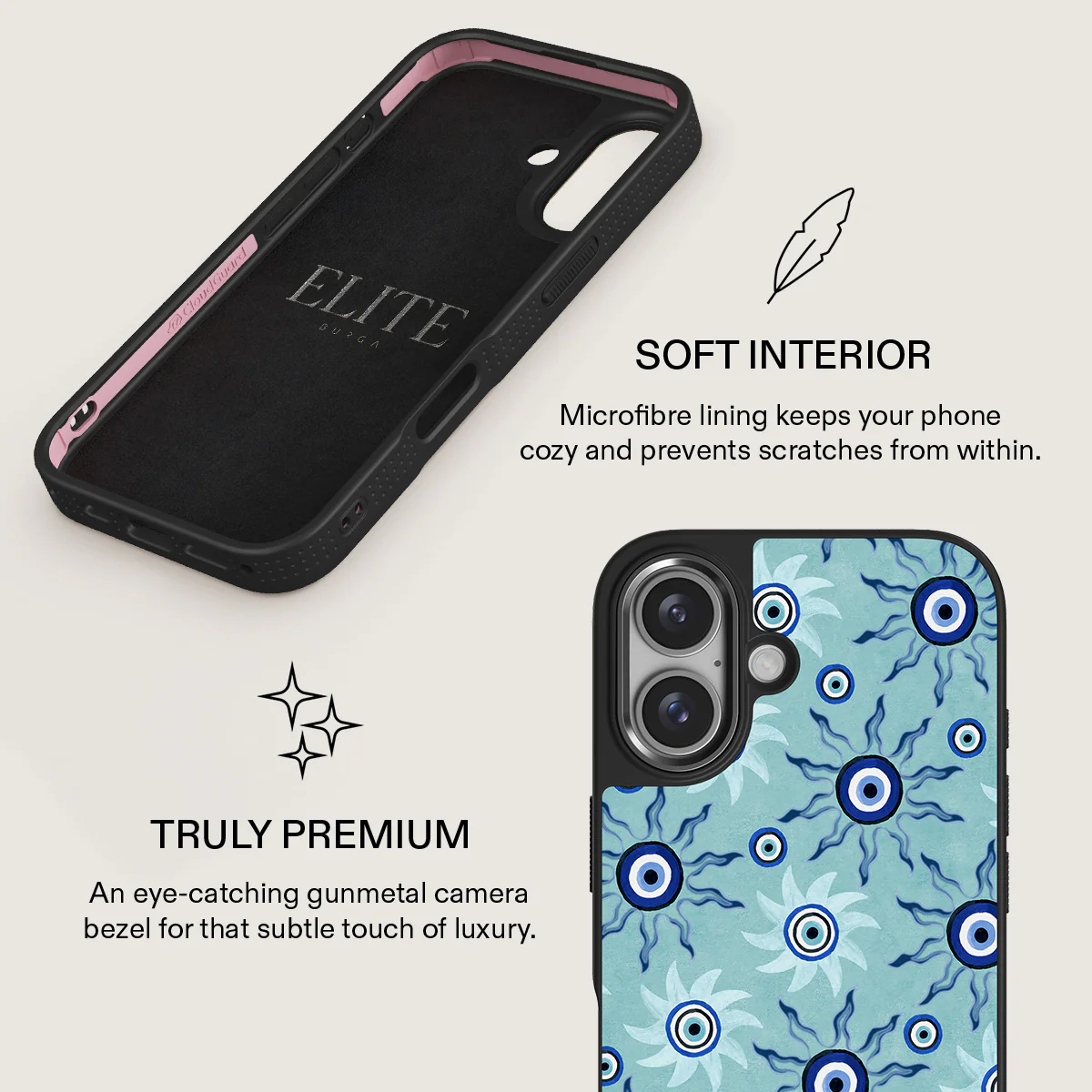 Blue Gaze - iPhone 16 Plus Case - Image 18