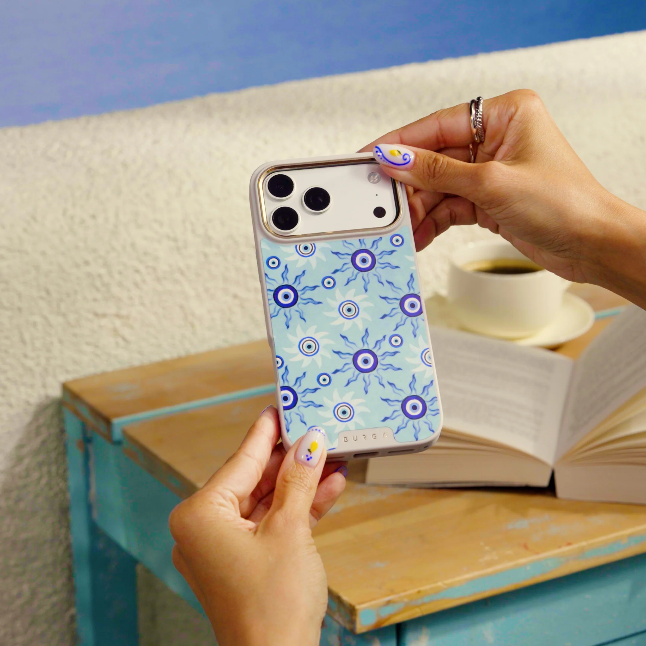 Blue Gaze - iPhone 16 Pro Case - Image 45