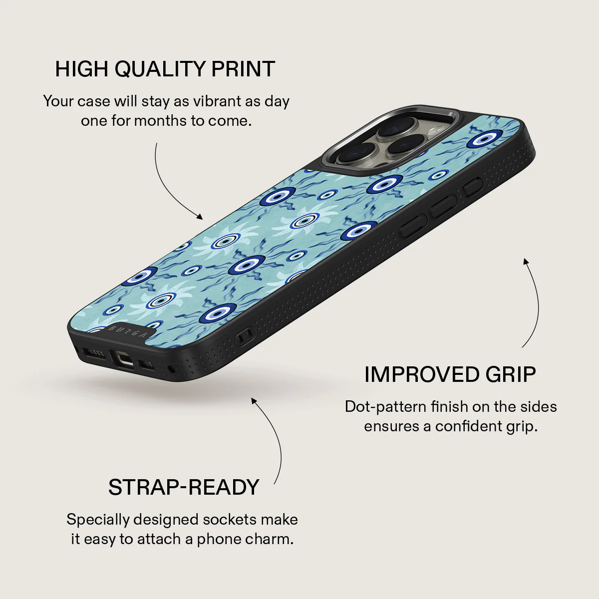 Blue Gaze - iPhone 16 Pro Max Case - Image 17