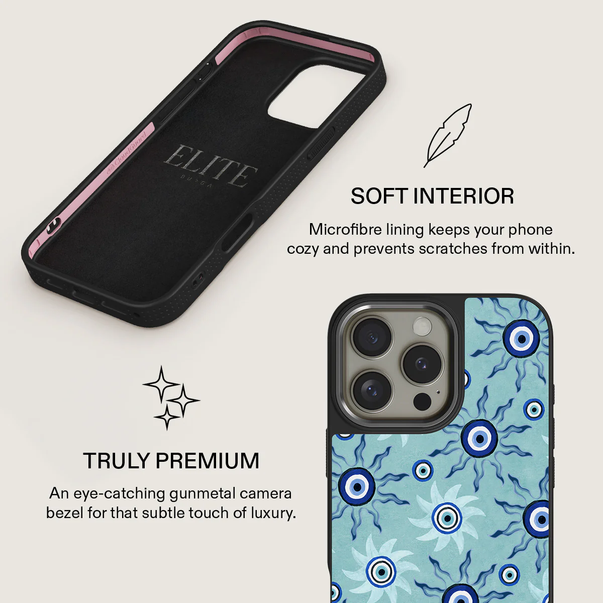 Blue Gaze - iPhone 16 Pro Max Case - Image 18