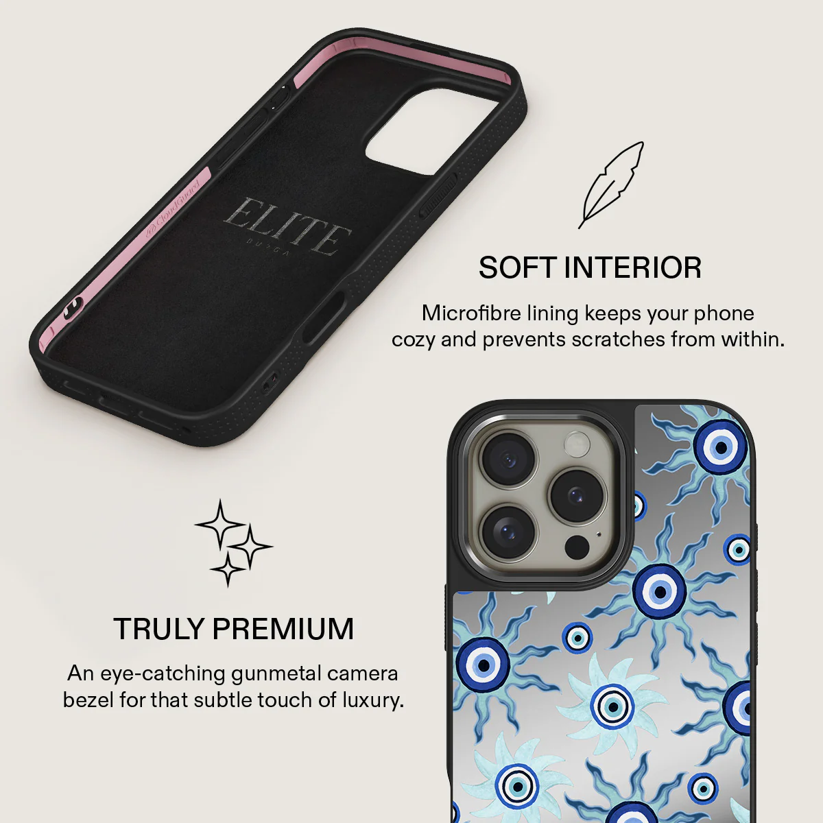 Blue Gaze - iPhone 16 Pro Max Case - Image 41