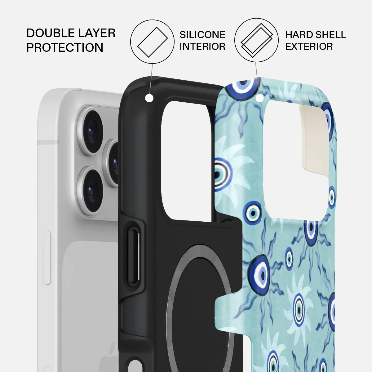 Blue Gaze - iPhone 17 Pro Case - Image 2