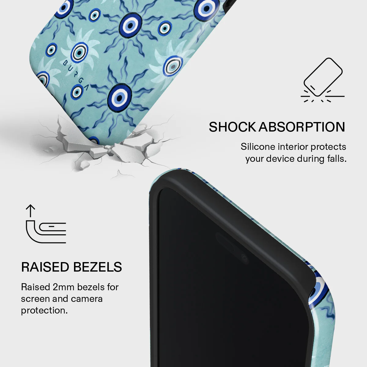 Blue Gaze - iPhone Air Case - Image 4