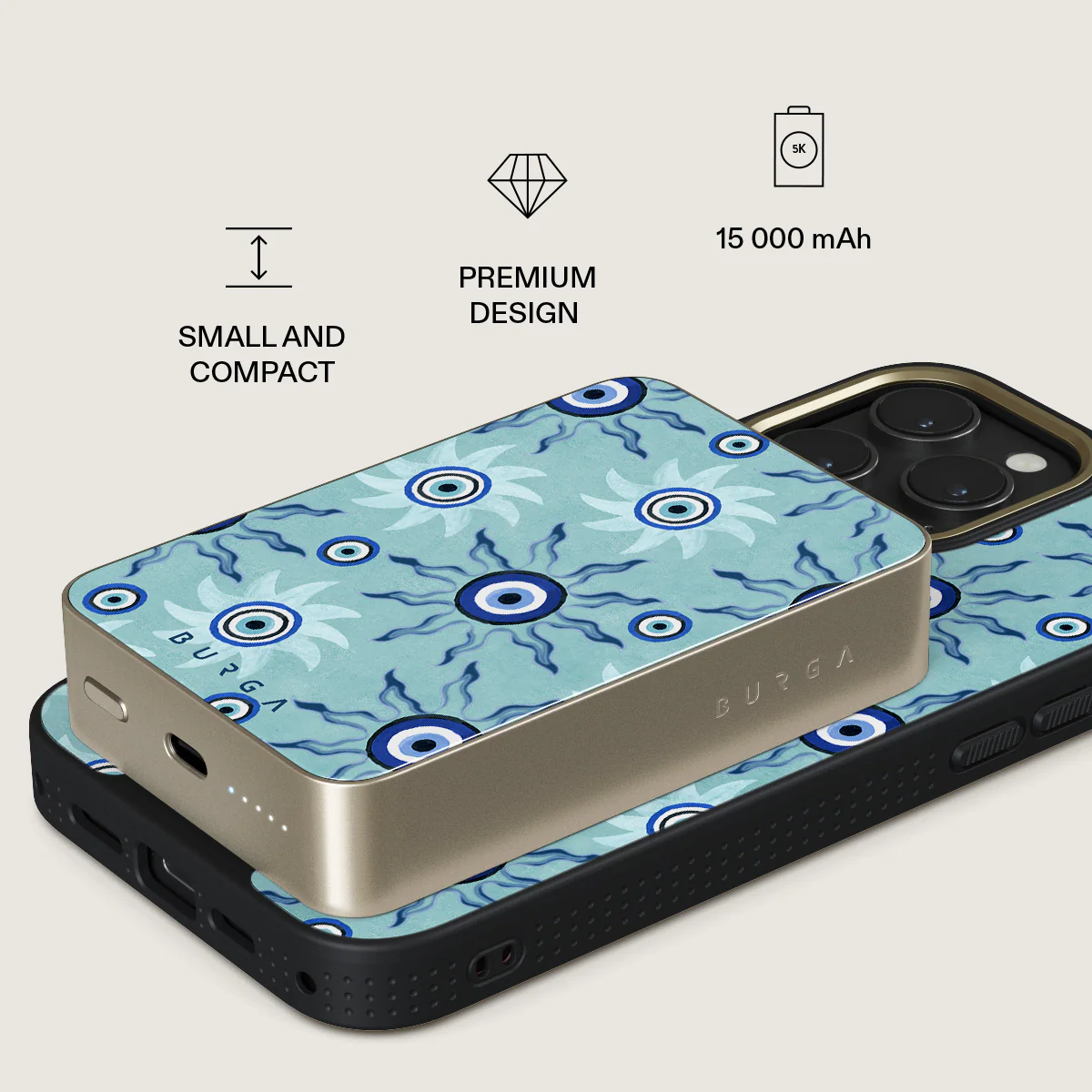 Blue Gaze - Magnetic Power Bank - Image 37