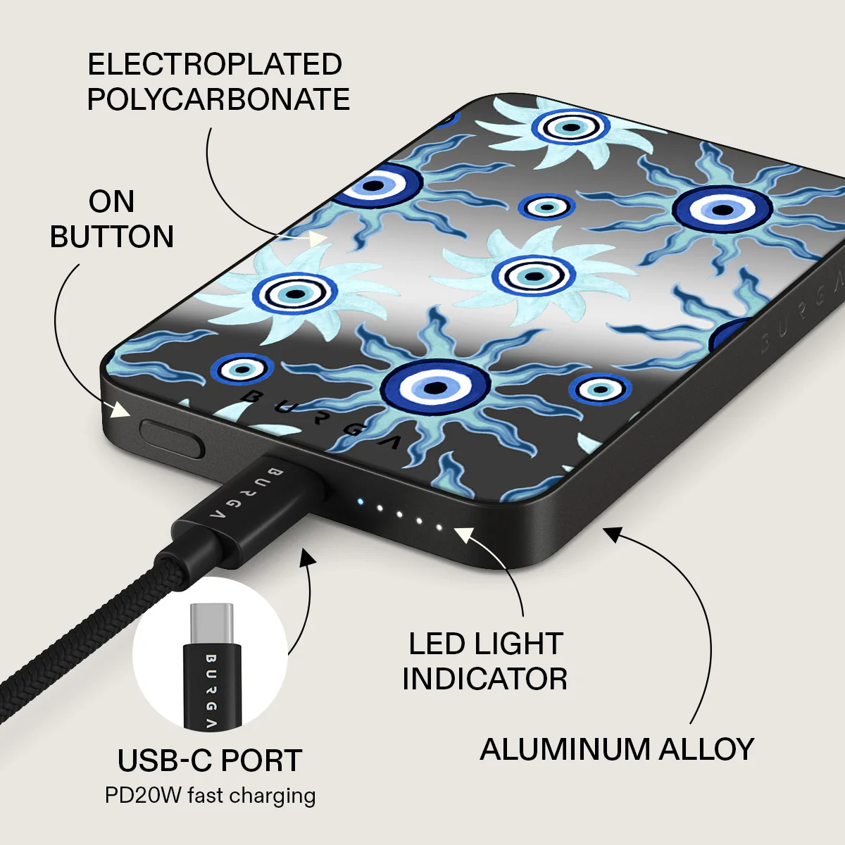 Blue Gaze - Magnetic Power Bank - Image 50