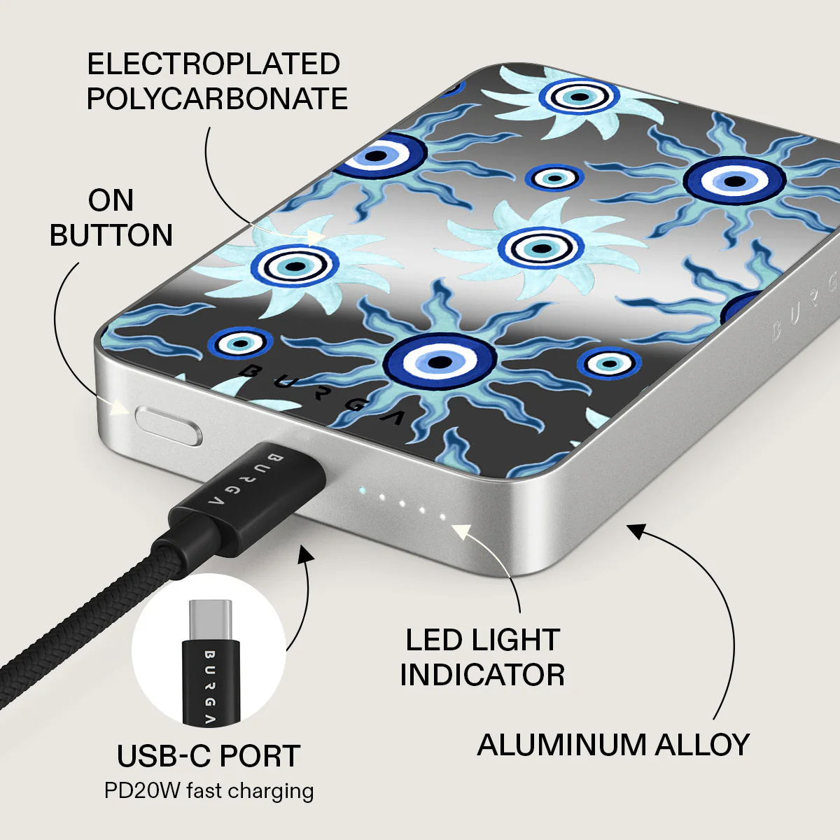 Blue Gaze - Magnetic Power Bank - Image 75