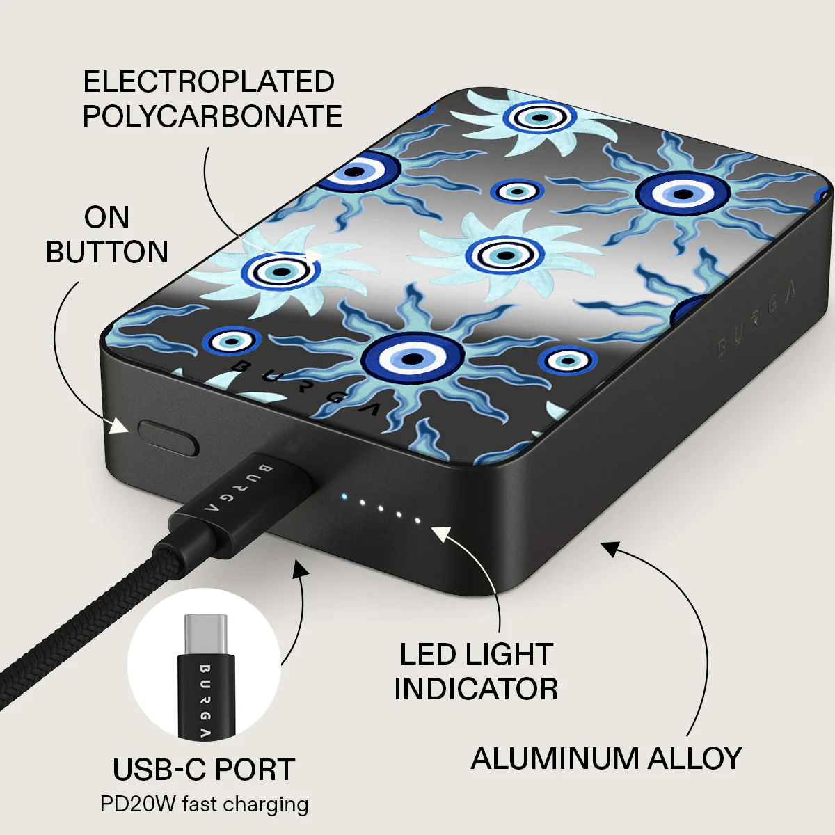 Blue Gaze - Magnetic Power Bank - Image 80