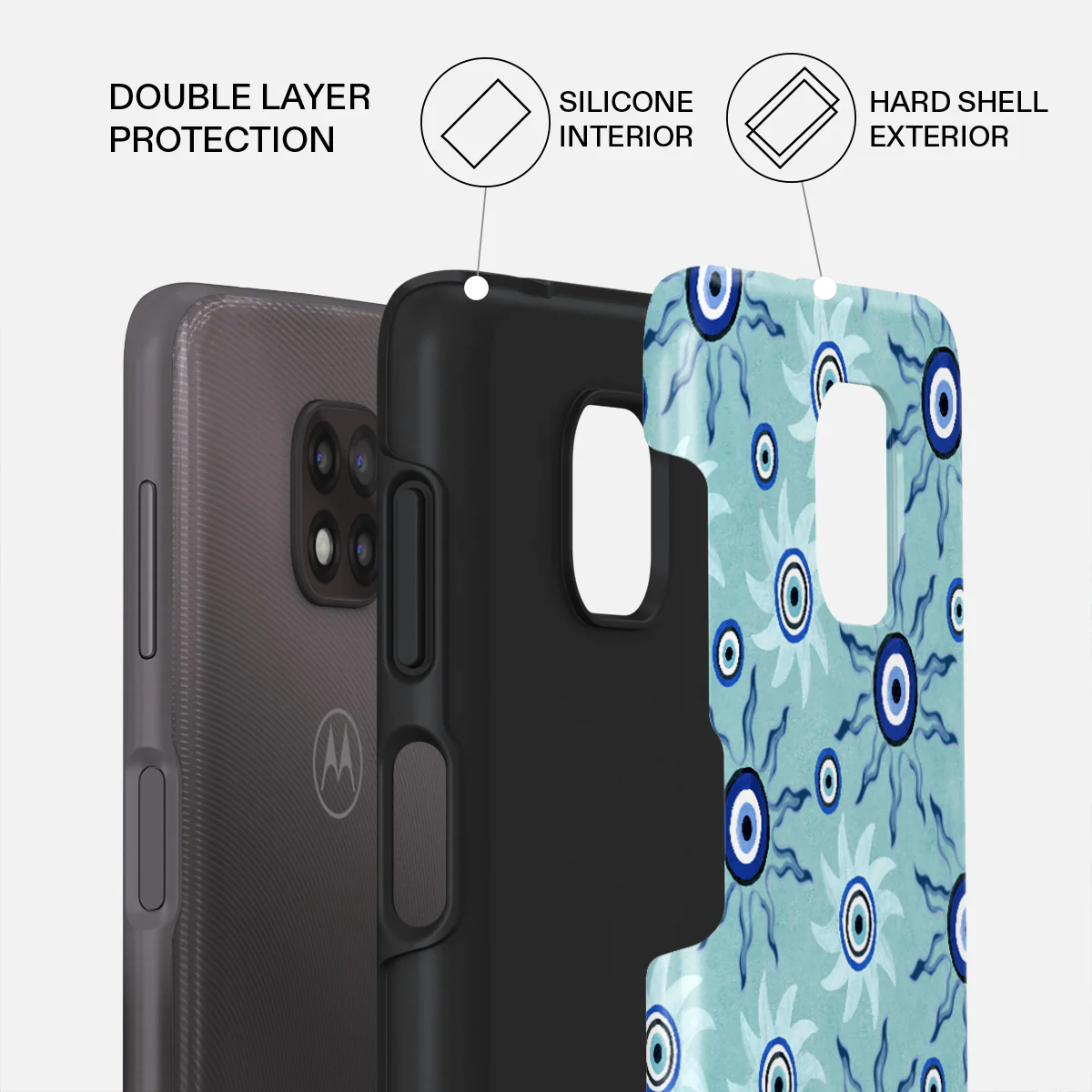 Blue Gaze - Motorola Moto G Power 2021 Case - Image 2