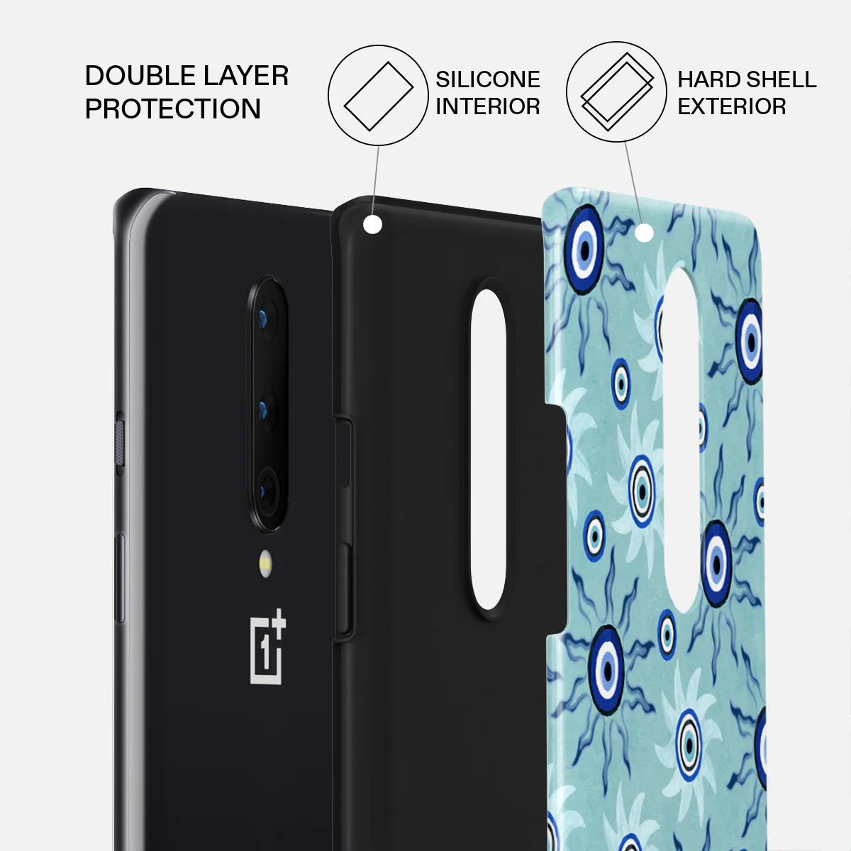 Blue Gaze - OnePlus 8 Case - Image 2