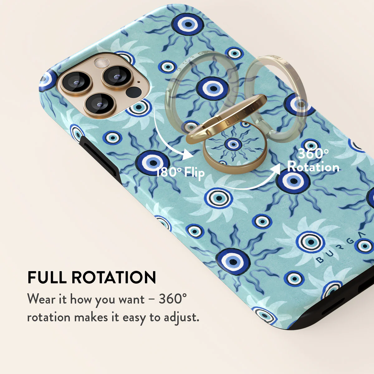 Blue Gaze - Adhesive Ring Holder - Image 8