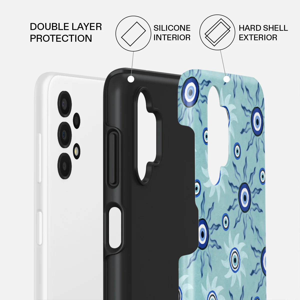 Blue Gaze - Samsung Galaxy A13 4G Case - Image 2