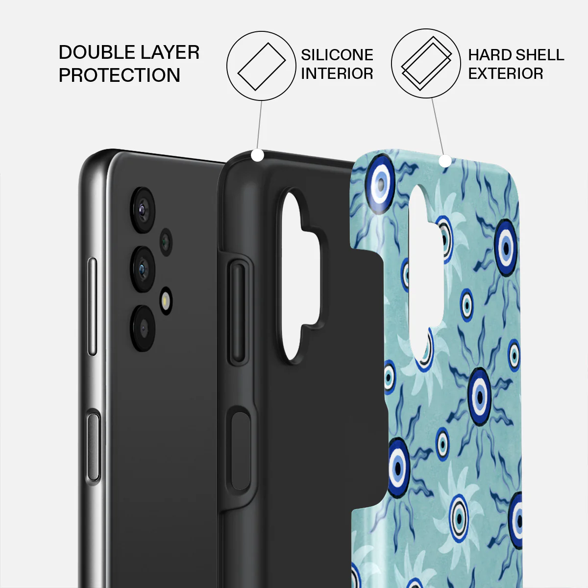 Blue Gaze - Samsung Galaxy A32 5G Case - Image 2