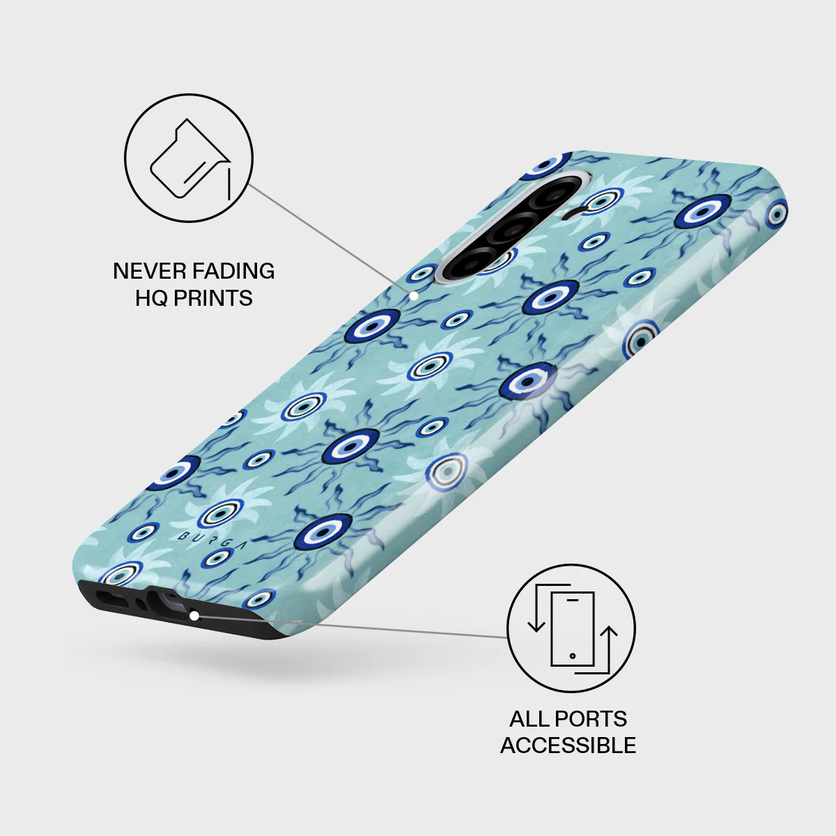 Blue Gaze - Samsung Galaxy A56 5G Case - Image 3