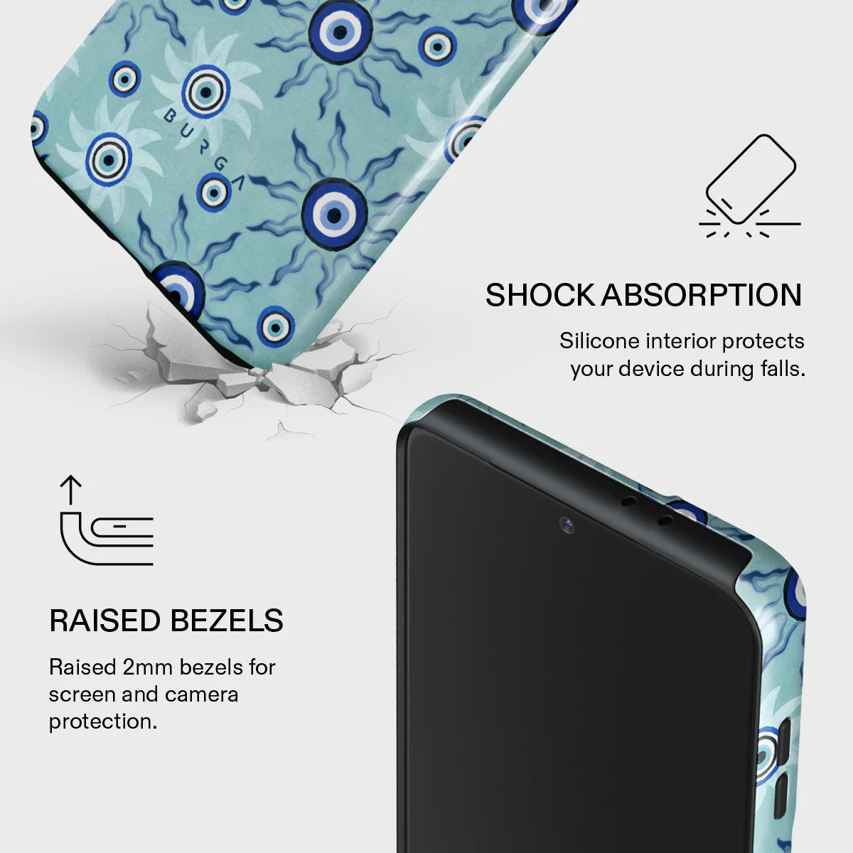 Blue Gaze - Samsung Galaxy S21 Case - Image 4