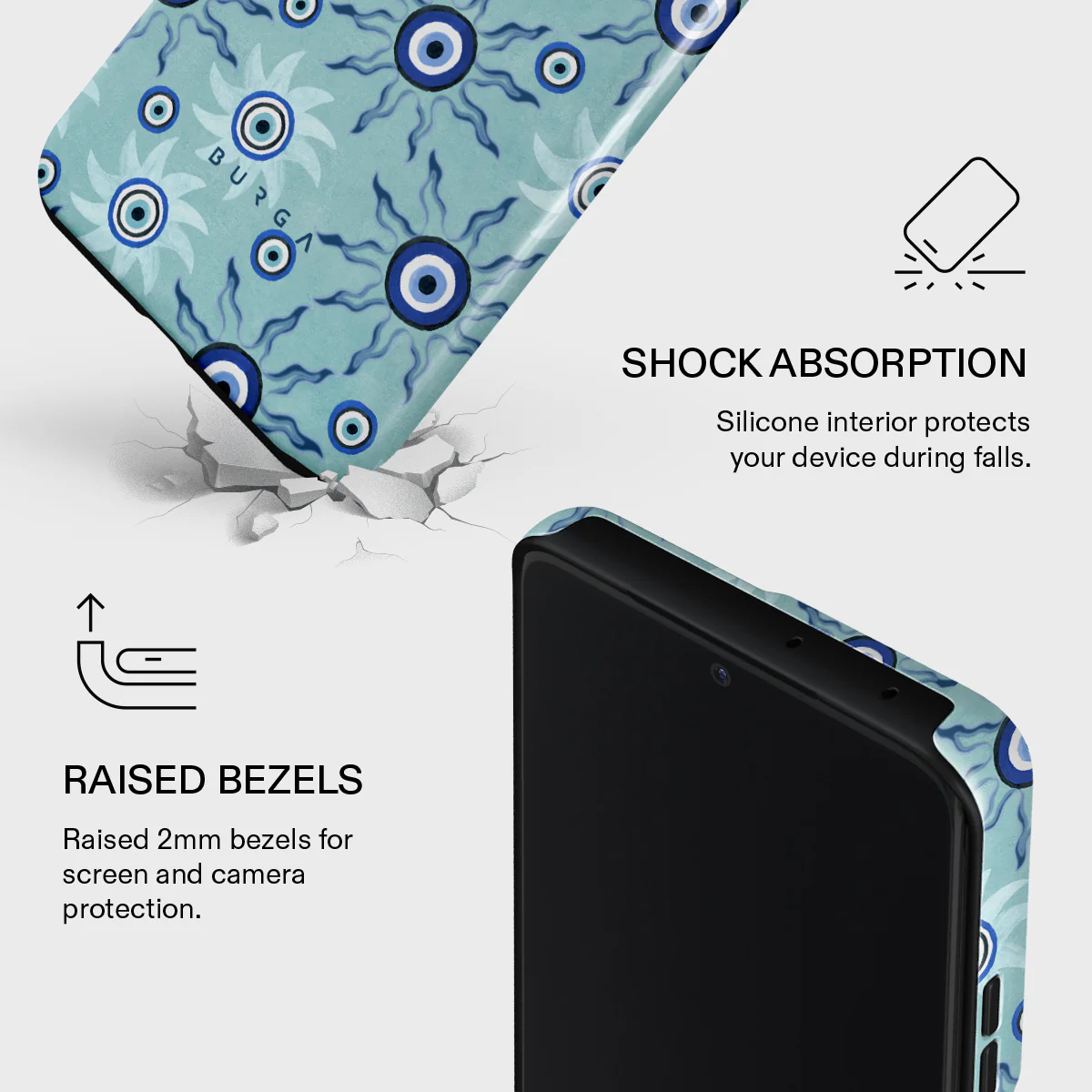 Blue Gaze - Samsung Galaxy S21 Ultra Case - Image 4