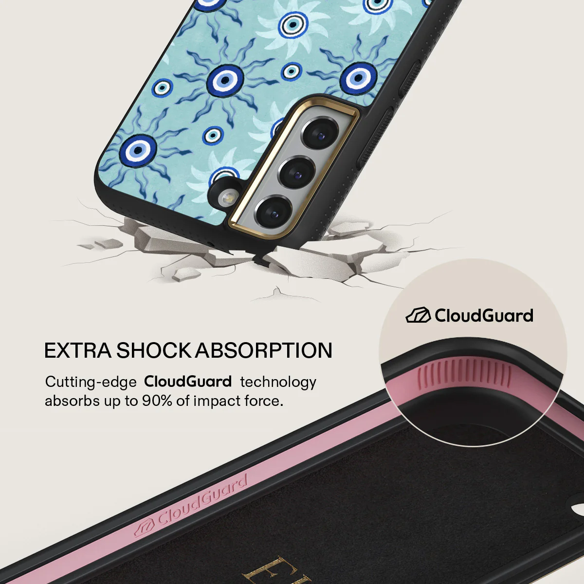 Blue Gaze - Samsung Galaxy S22 Plus Case - Image 7