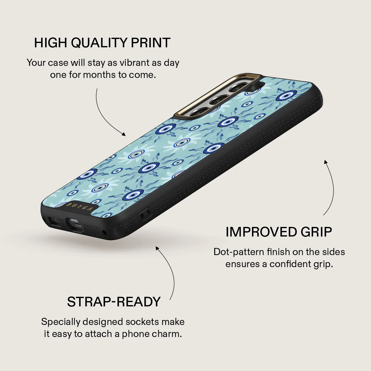 Blue Gaze - Samsung Galaxy S22 Plus Case - Image 9