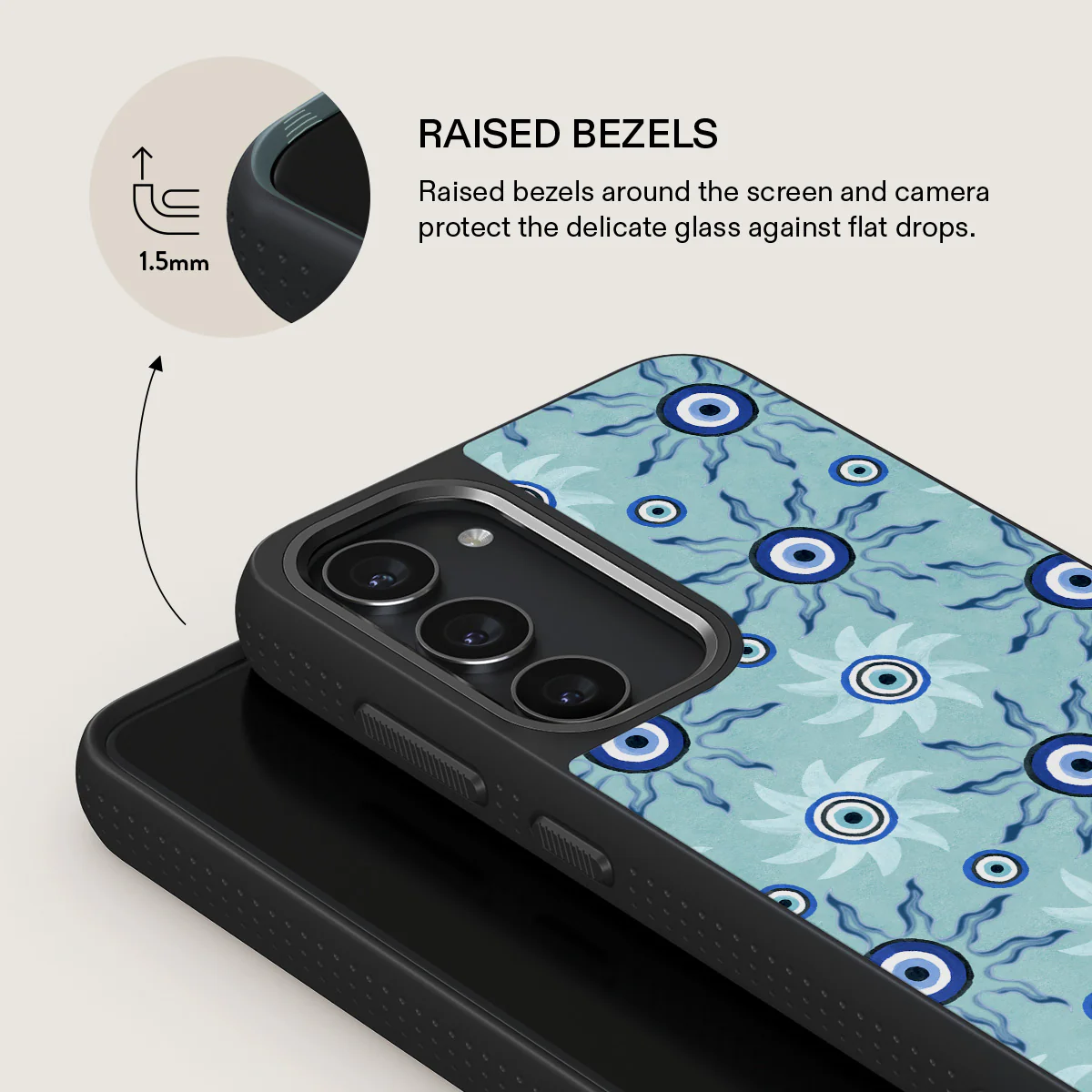 Blue Gaze - Samsung Galaxy S23 Case - Image 15