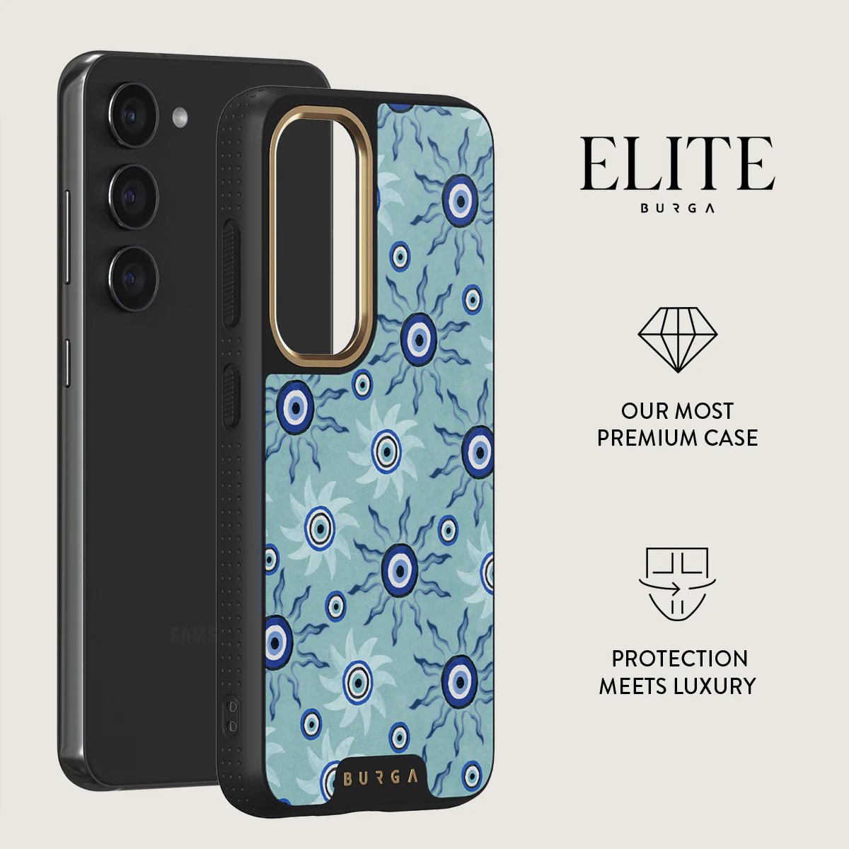 Blue Gaze - Samsung Galaxy S23 Case - Image 6