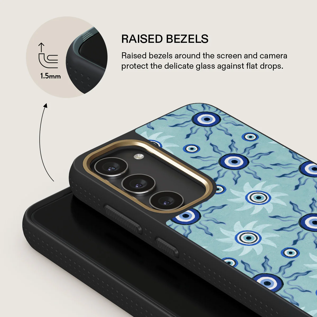 Blue Gaze - Samsung Galaxy S23 Case - Image 8