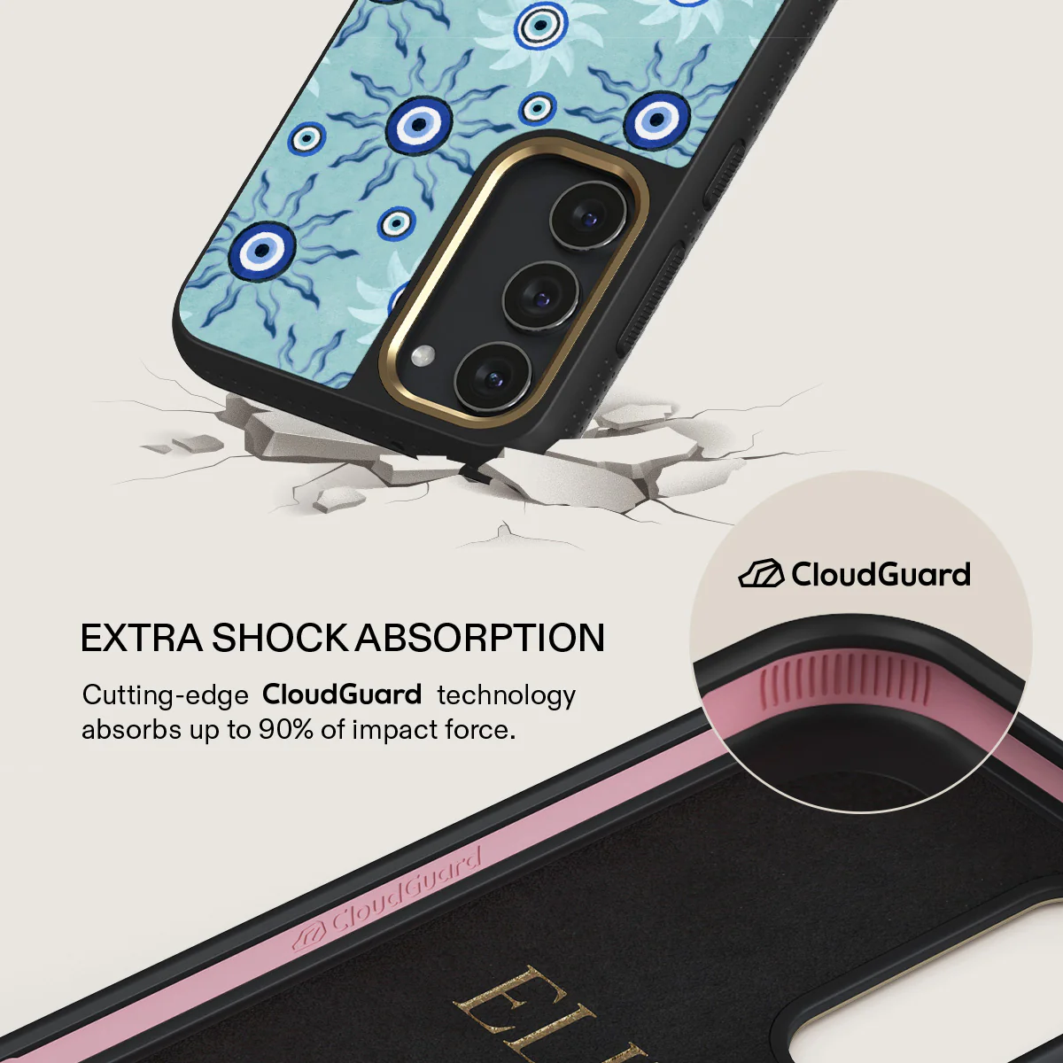 Blue Gaze - Samsung Galaxy S23 Plus Case - Image 7