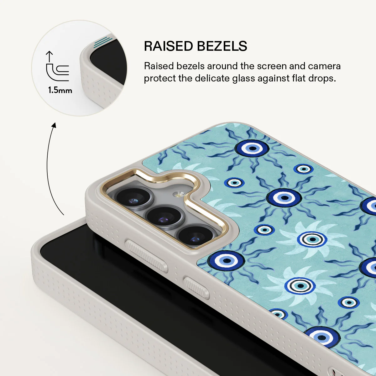 Blue Gaze - Samsung Galaxy S24 Case - Image 22