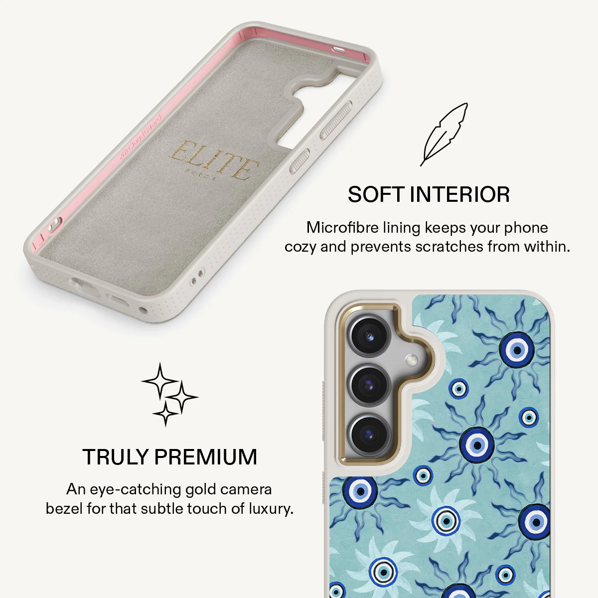 Blue Gaze - Samsung Galaxy S24 Case - Image 24