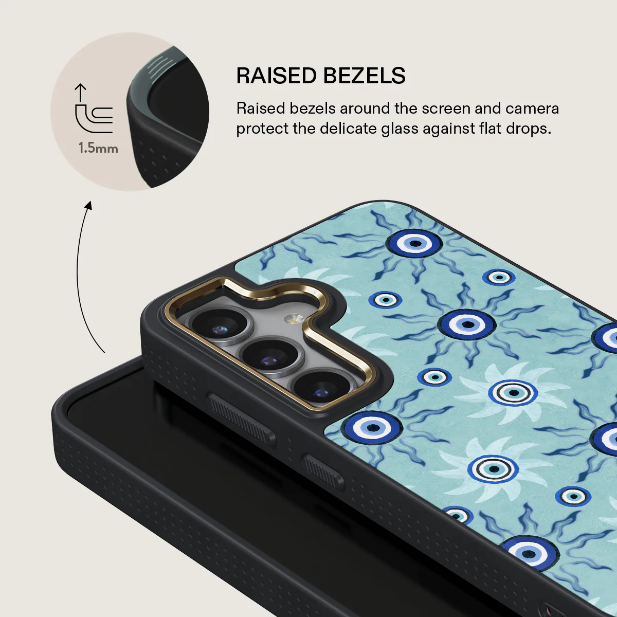 Blue Gaze - Samsung Galaxy S24 Case - Image 8