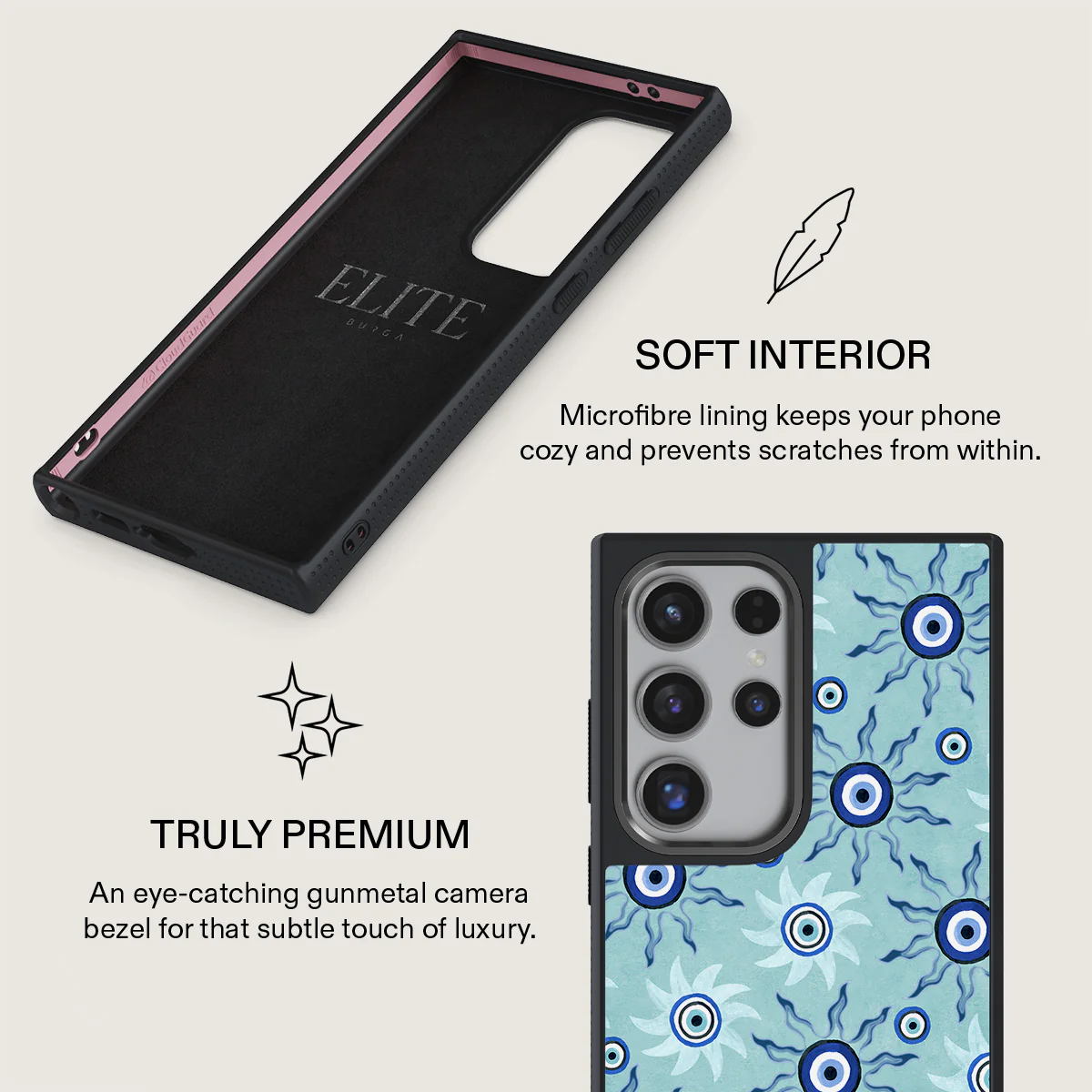 Blue Gaze - Samsung Galaxy S24 Ultra Case - Image 17