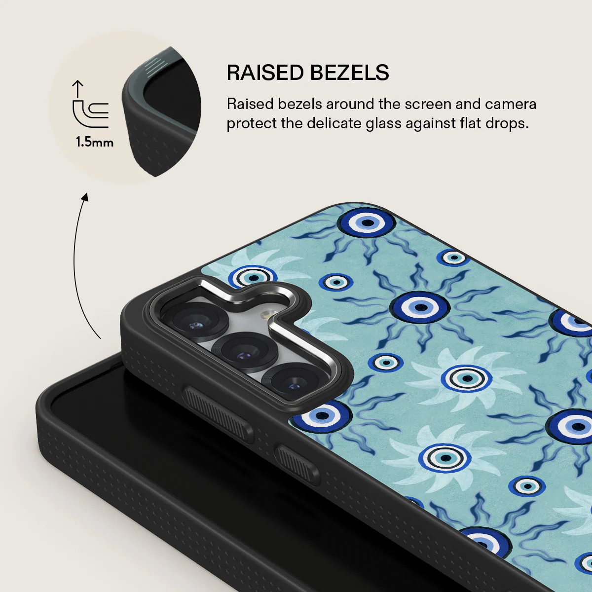 Blue Gaze - Samsung Galaxy S25 Case - Image 15