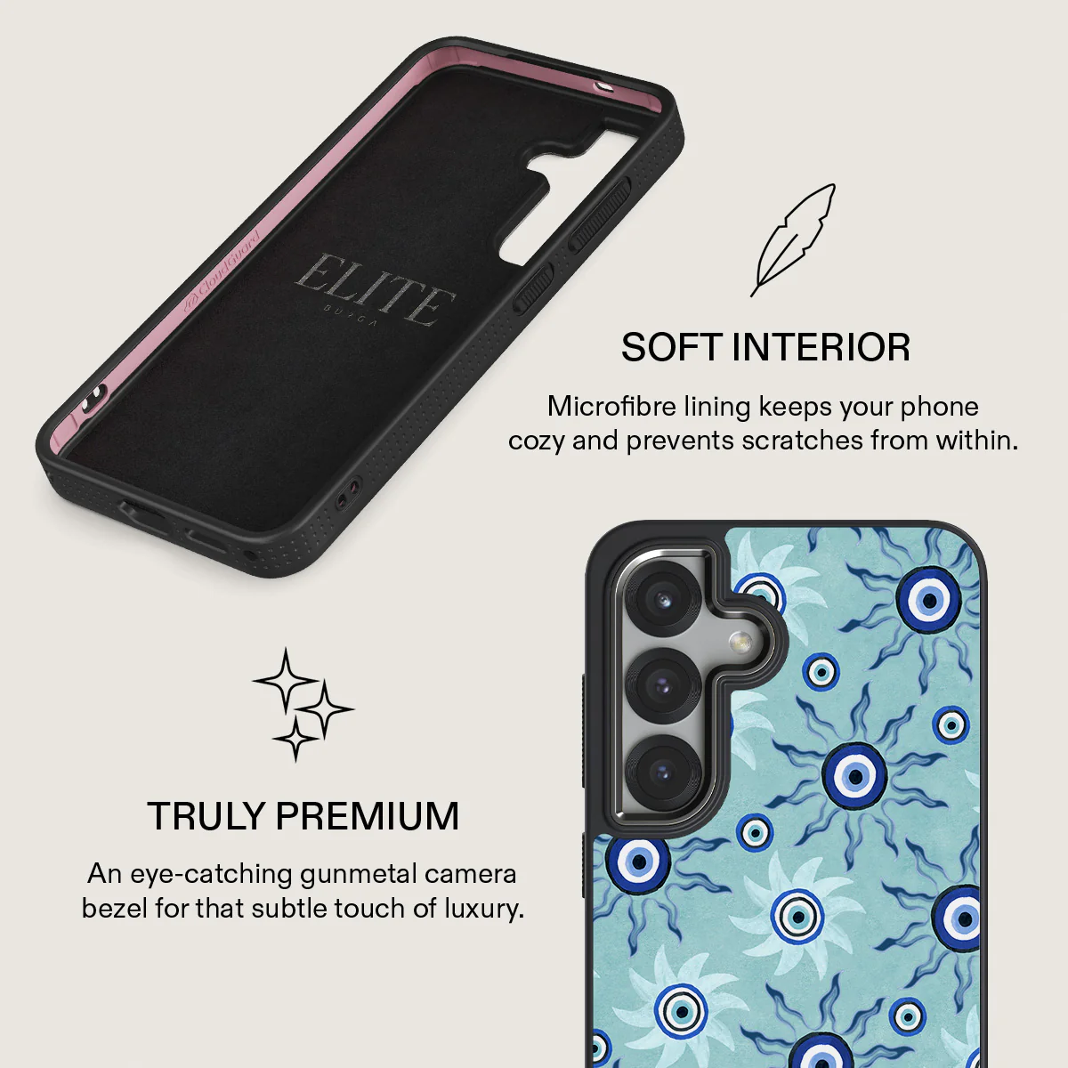 Blue Gaze - Samsung Galaxy S25 Case - Image 17