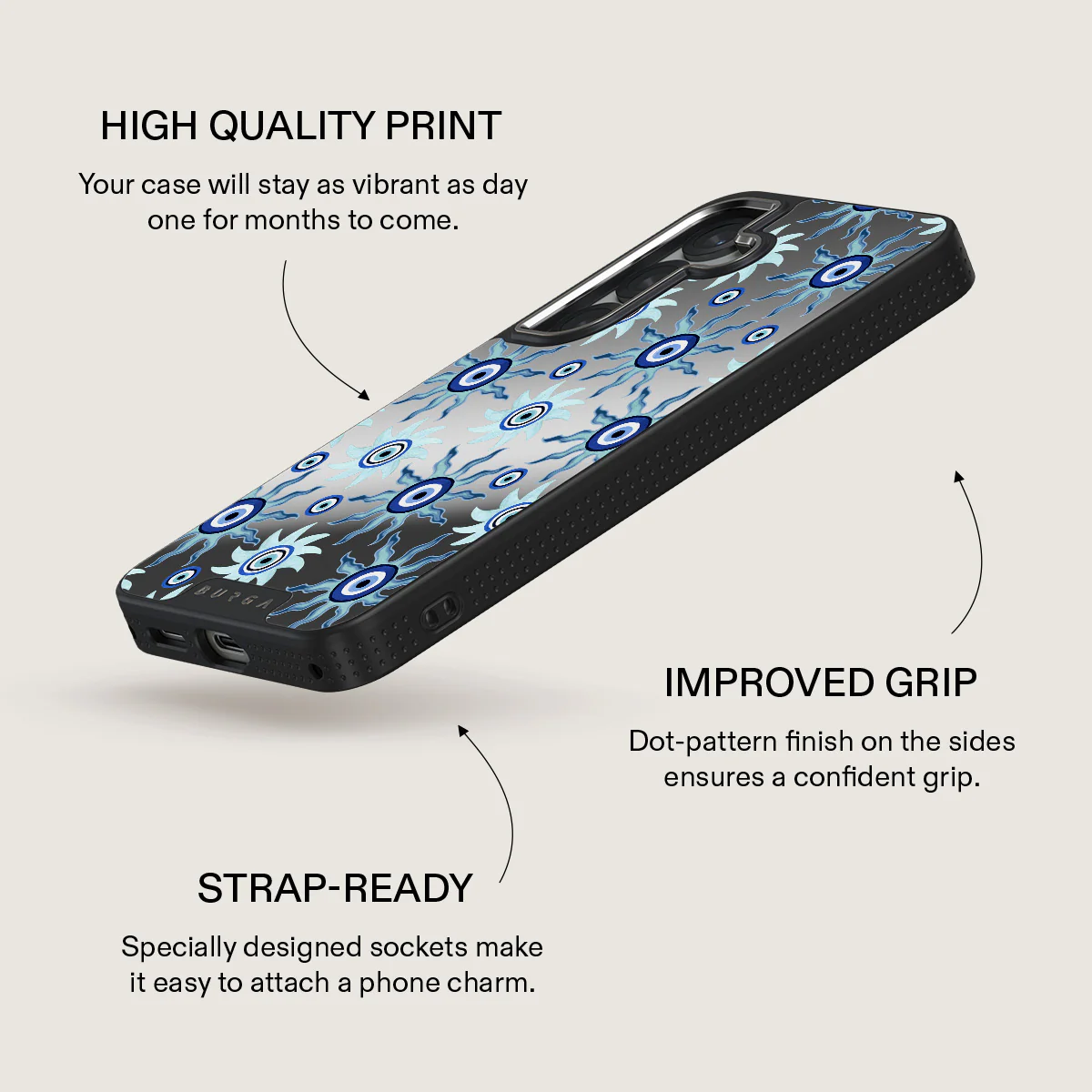 Blue Gaze - Samsung Galaxy S25 Case - Image 39