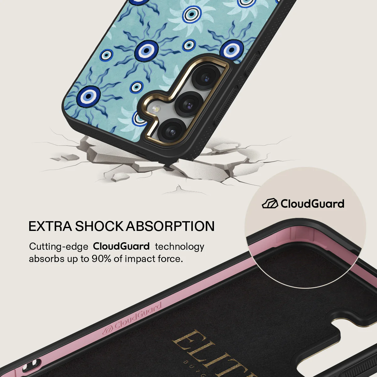 Blue Gaze - Samsung Galaxy S25 Plus Case - Image 7