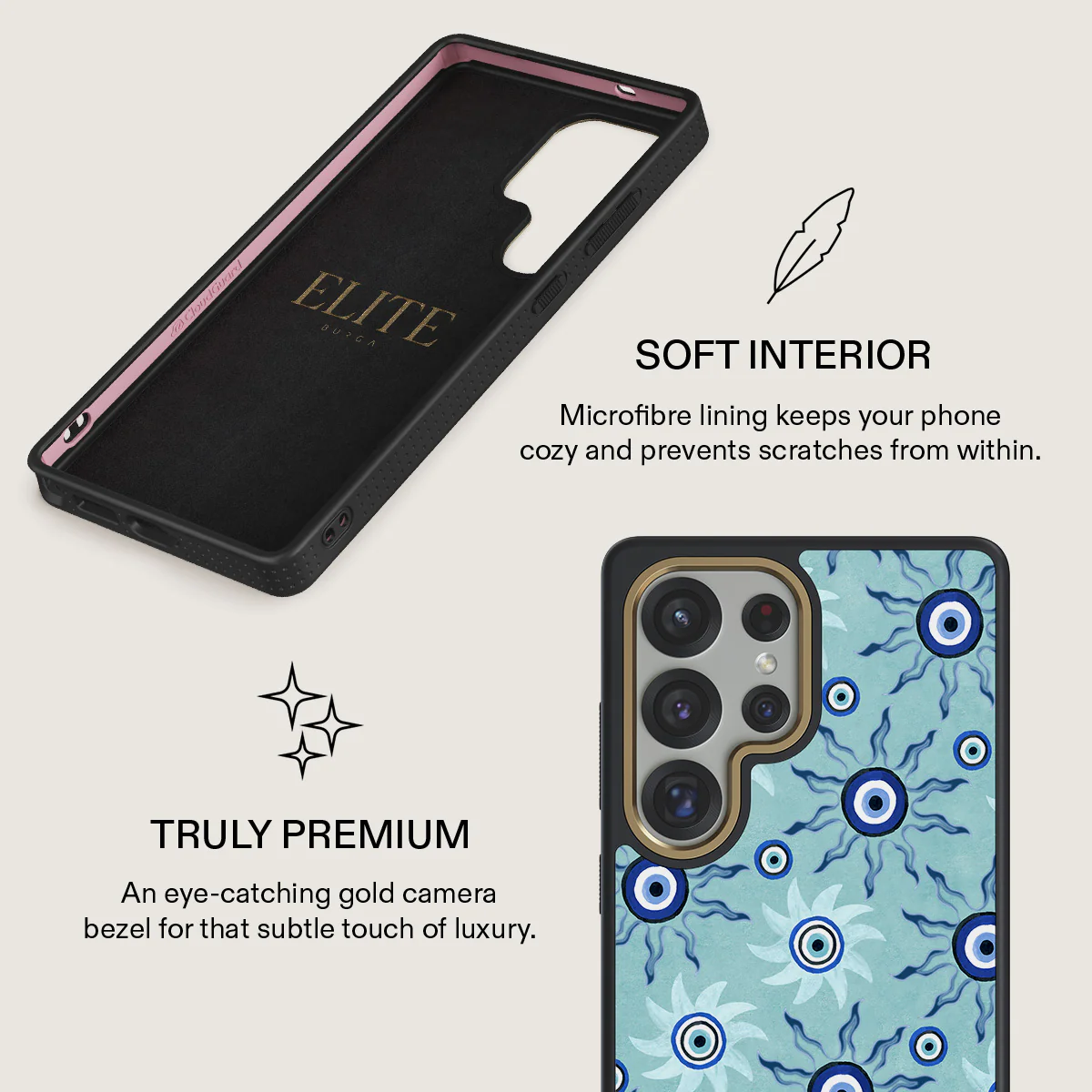Blue Gaze - Samsung Galaxy S25 Ultra Case - Image 10