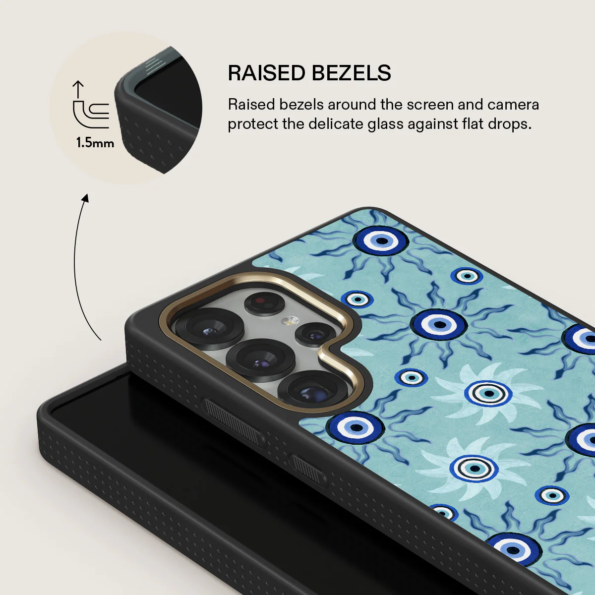 Blue Gaze - Samsung Galaxy S25 Ultra Case - Image 8