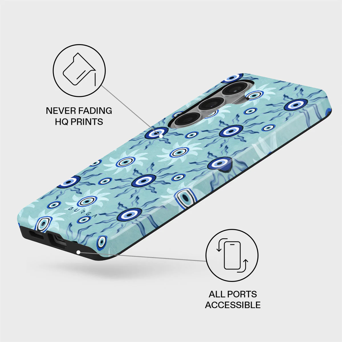 Blue Gaze - Samsung Galaxy S26 Case - Image 3