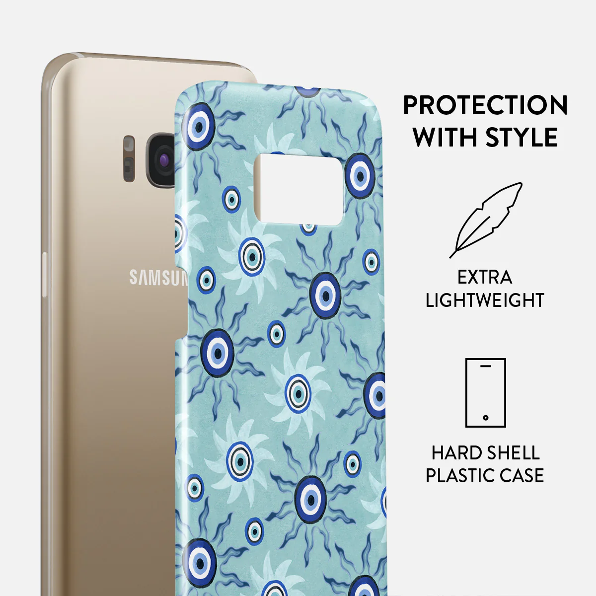 Blue Gaze - Samsung Galaxy S8 Case - Image 2