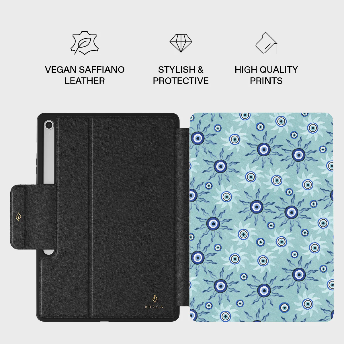 Blue Gaze - Samsung Galaxy Tab S10+ FE Case - Image 2