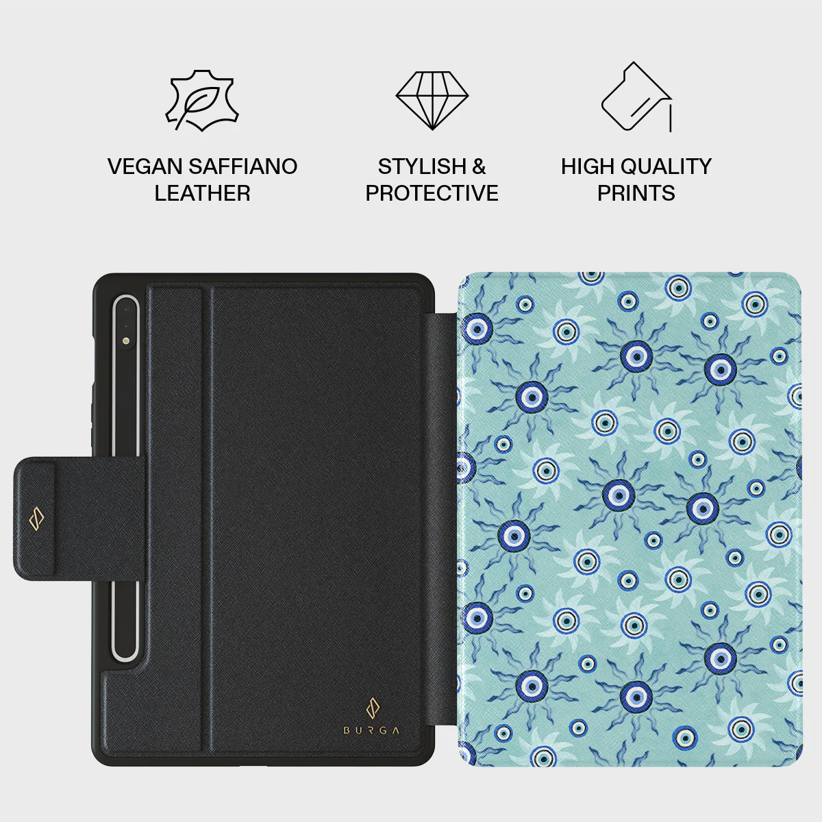 Blue Gaze - Samsung Galaxy Tab S8+/S7+/S7 FE Case - Image 2