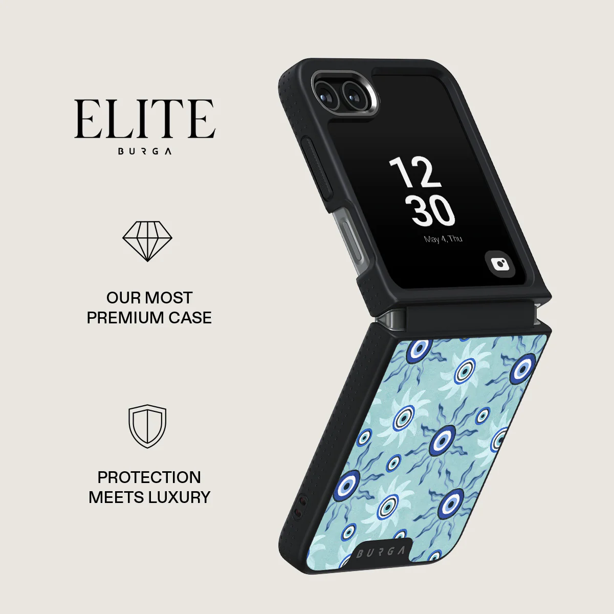 Blue Gaze - Samsung Galaxy Z Flip 5 Case - Image 16