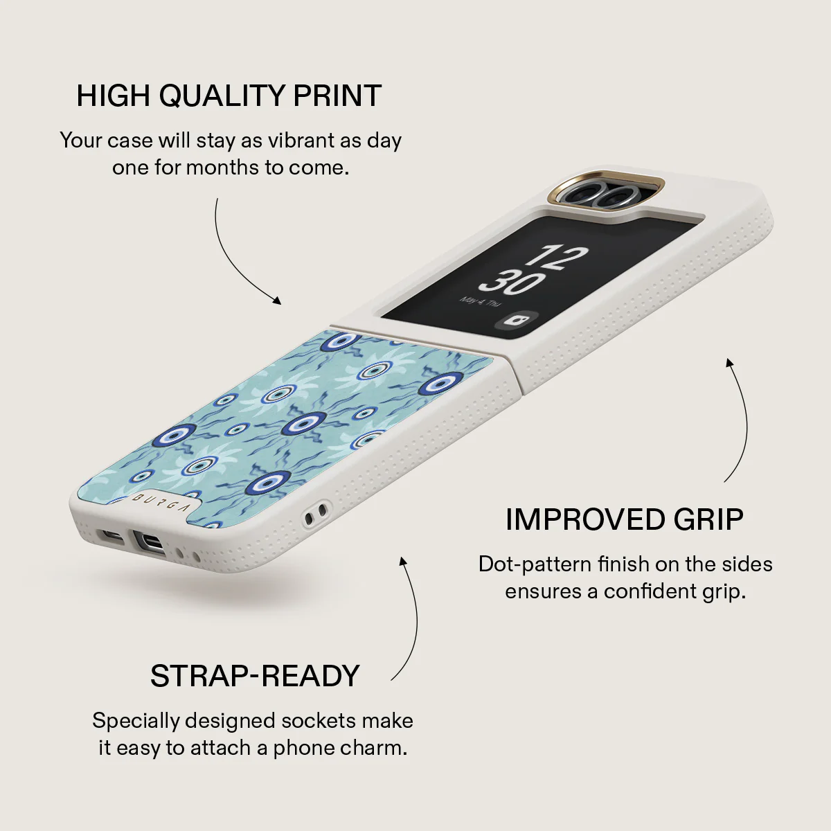 Blue Gaze - Samsung Galaxy Z Flip 6 Case - Image 24