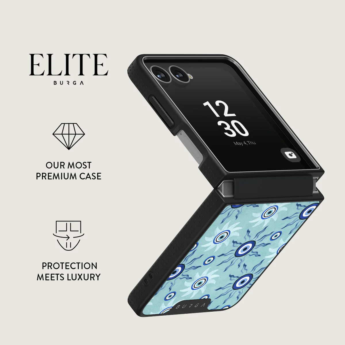 Blue Gaze - Samsung Galaxy Z Flip 7 Case - Image 13