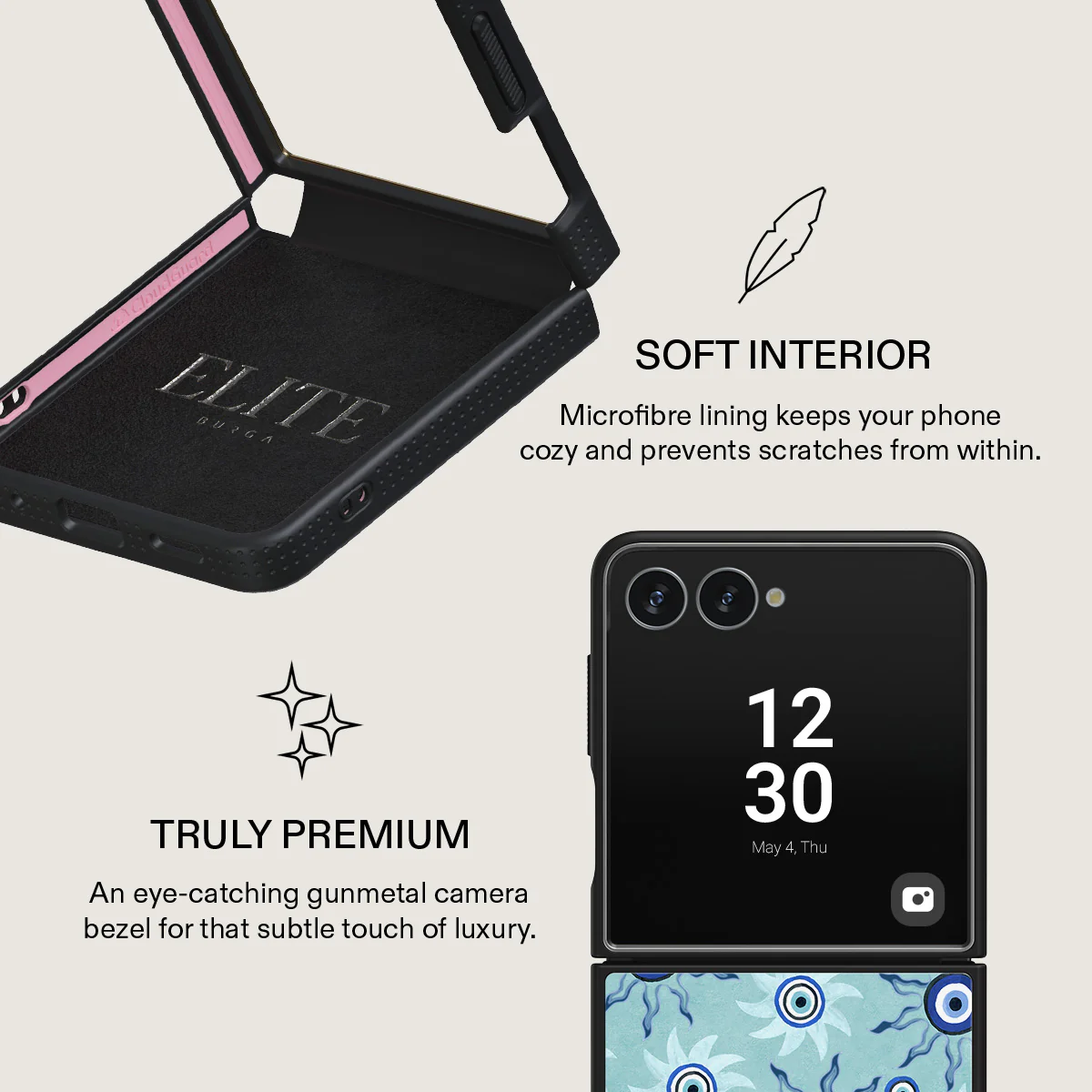 Blue Gaze - Samsung Galaxy Z Flip 7 Case - Image 17