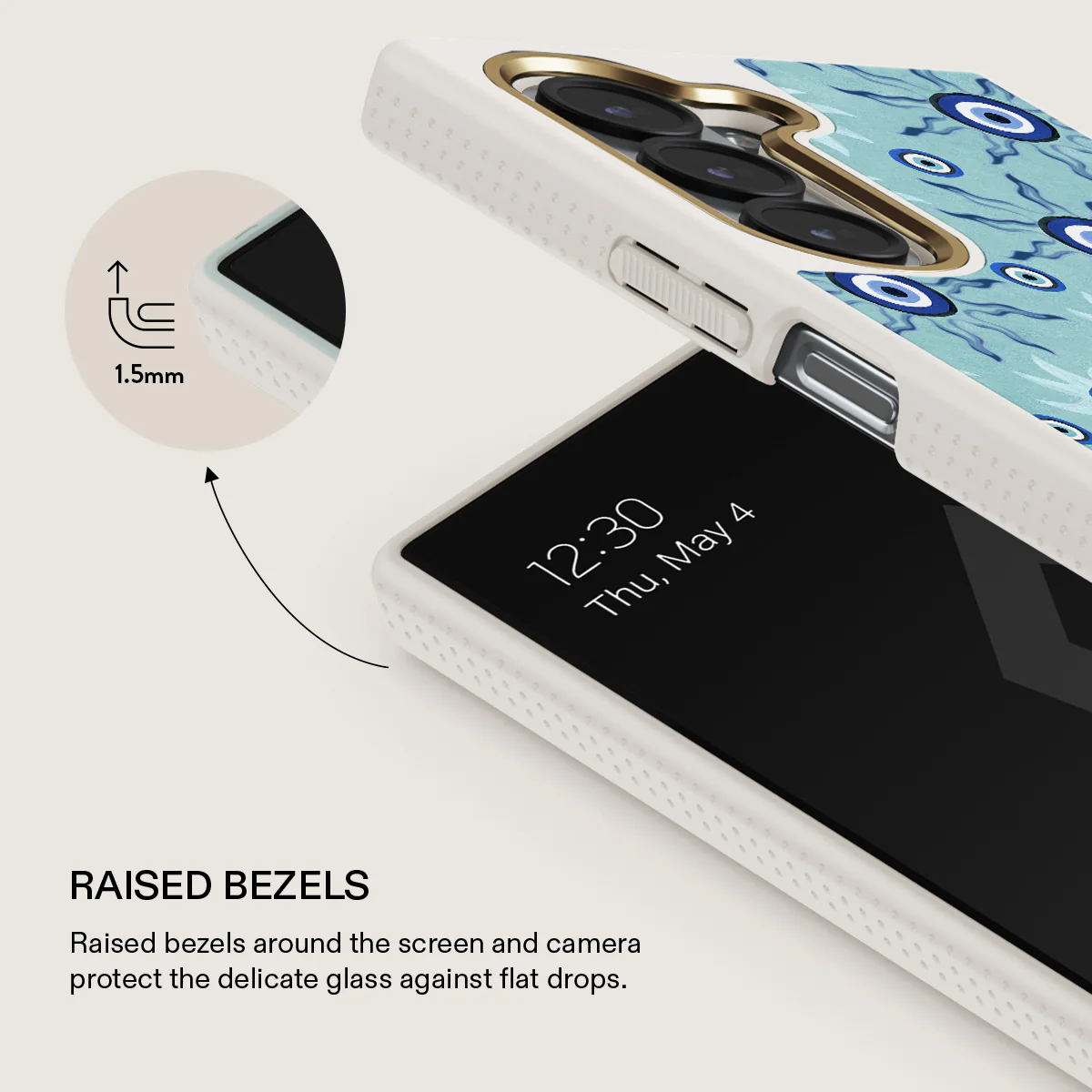 Blue Gaze - Samsung Galaxy Z Fold 6 Case - Image 18