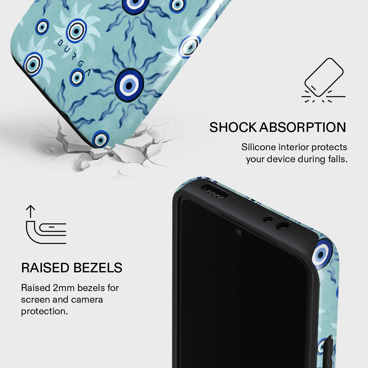 Blue Gaze - Xiaomi 12T Pro Case - Image 4