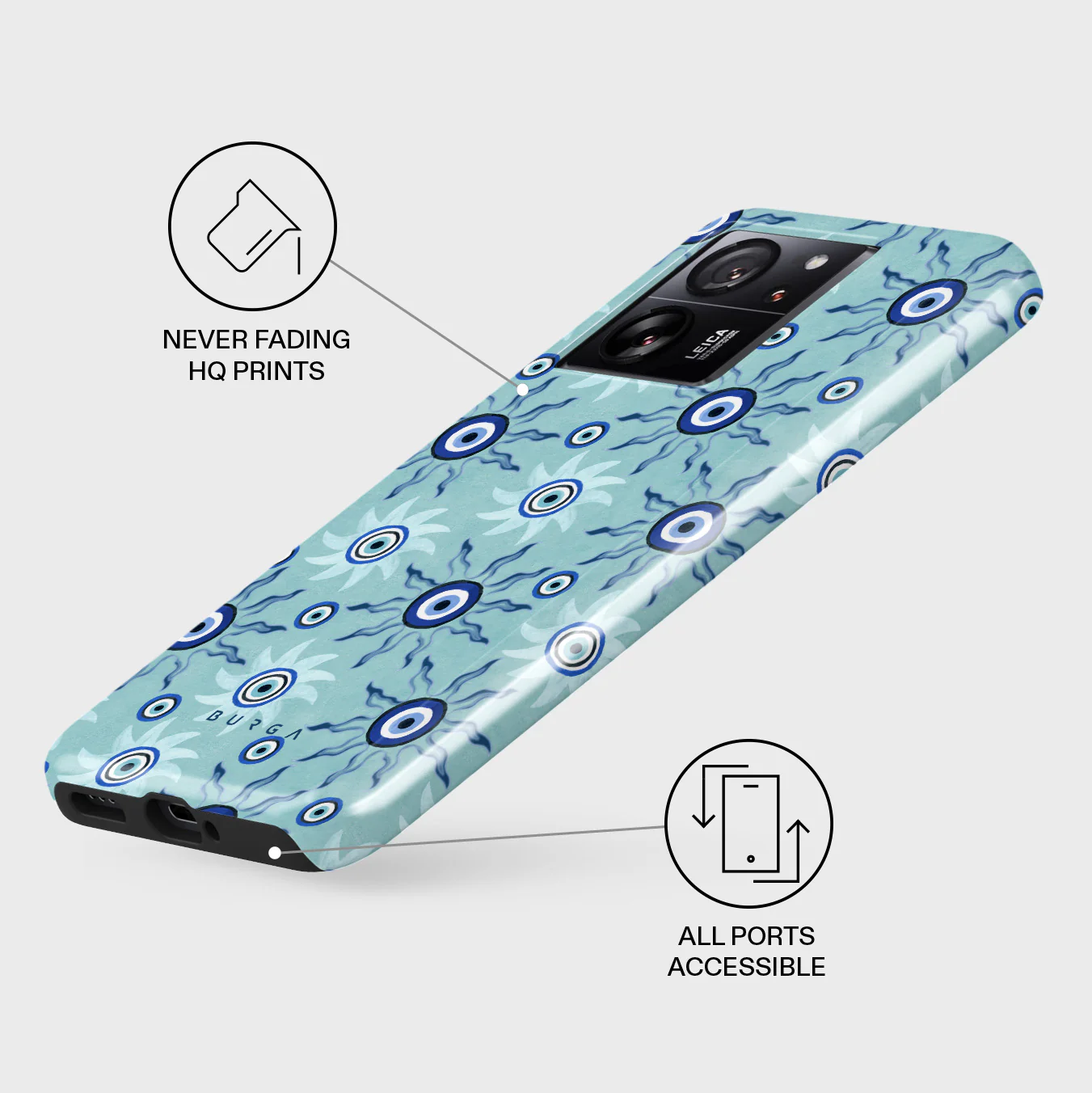 Blue Gaze - Xiaomi 13T Pro Case - Image 3