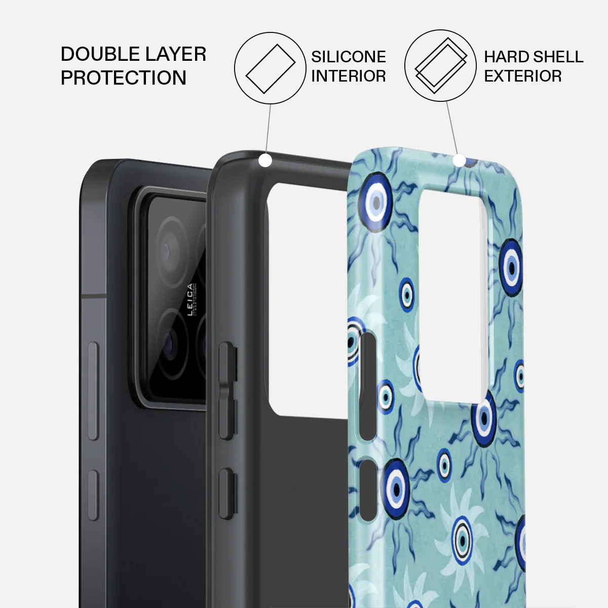Blue Gaze - Xiaomi 14 Pro Case - Image 2