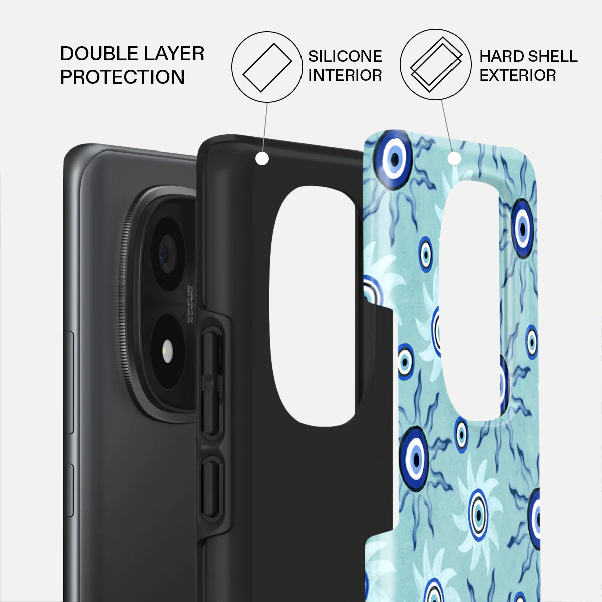 Blue Gaze - Xiaomi Redmi Note 14 Pro 5G Case - Image 2