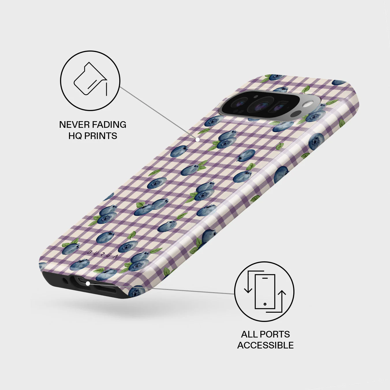 Blueberry Muffin - Google Pixel 9 Pro Case - Image 3
