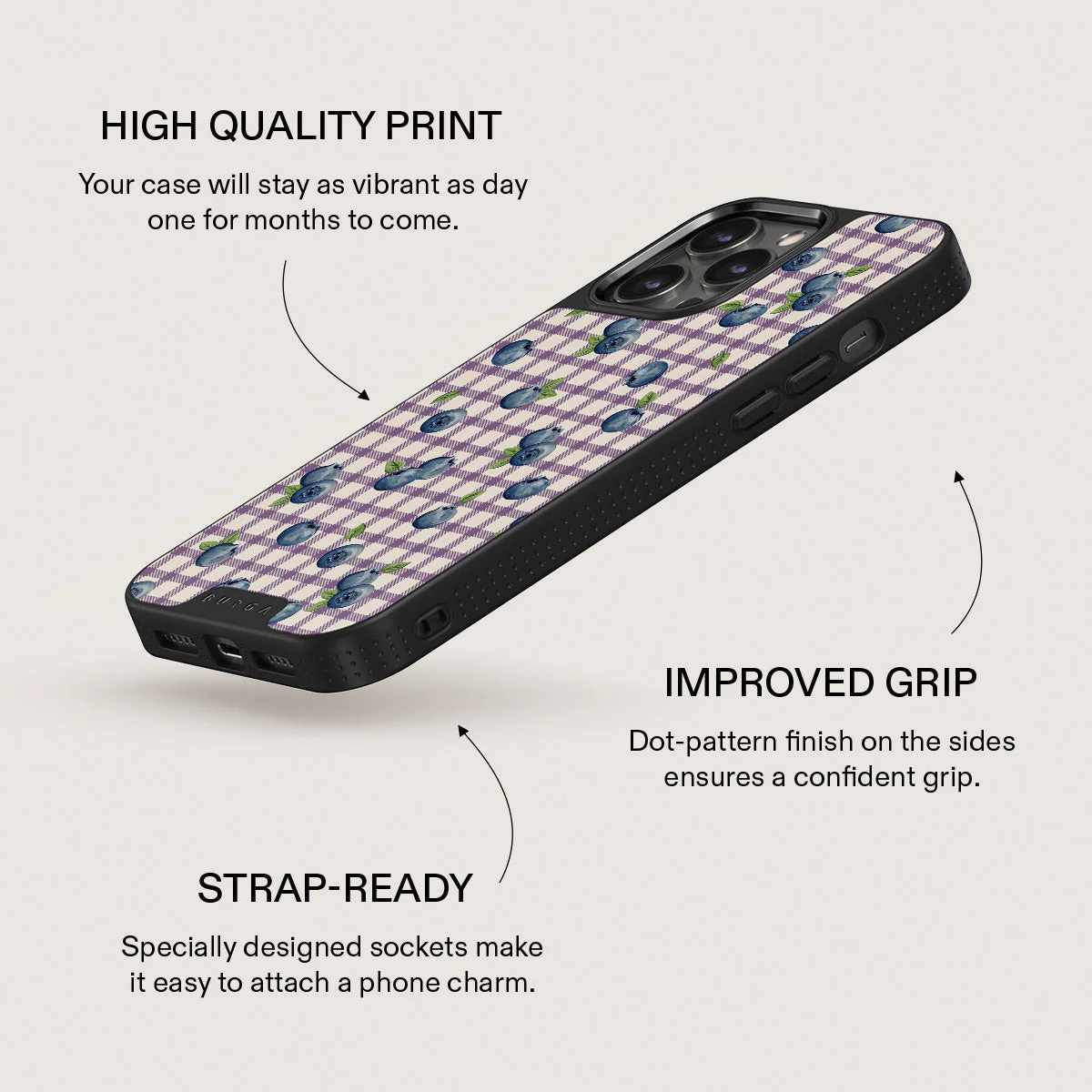 Blueberry Muffin - iPhone 14 Pro Case - Image 16